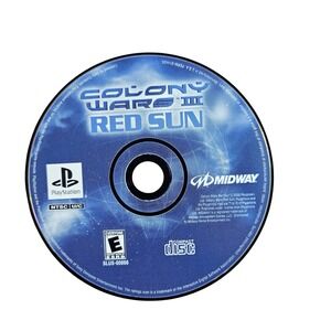 Colony Wars III Red Sun Sony PlayStation 1 PS1 Video Game Disc Only SLUS-08666